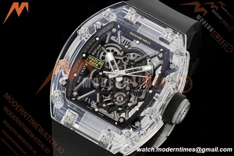 Richard Mille - RM35-01 Rafael Nadal Transparent CRY/RU Blk/Ske Sonic RMUL3