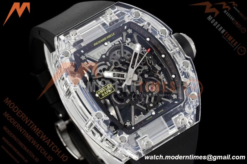 Richard Mille - RM35-01 Rafael Nadal Transparent CRY/RU Blk/Ske Sonic RMUL3