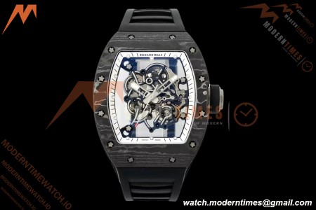 Richard Mille - RM055 Bubba Watson Black NTPT/RU White Rehaut Skeleton APSF V2 RMUL2