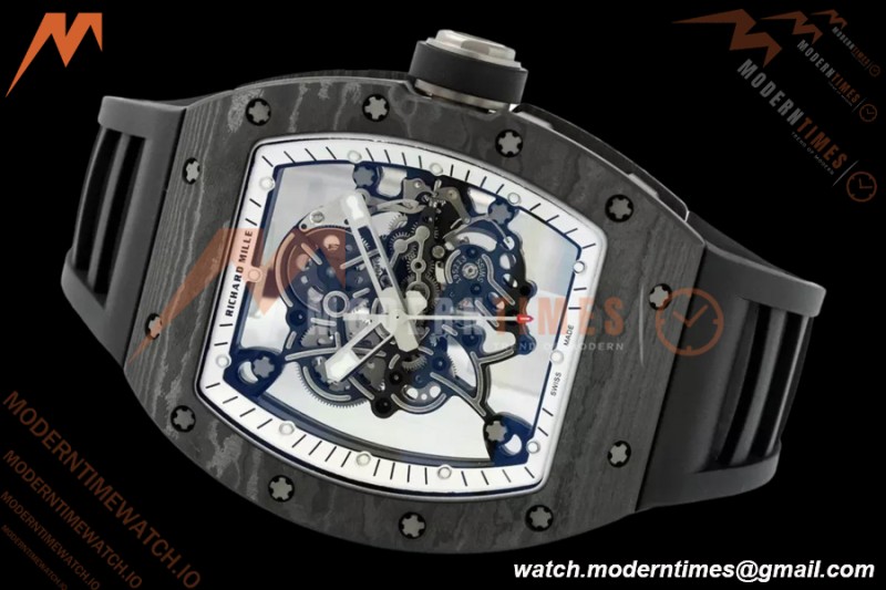 Richard Mille - RM055 Bubba Watson Black NTPT/RU White Rehaut Skeleton APSF V2 RMUL2