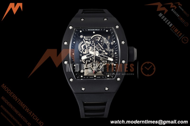 Richard Mille - RM055 Bubba Watson Black CER/RU Black Skeleton RMF RMUL2