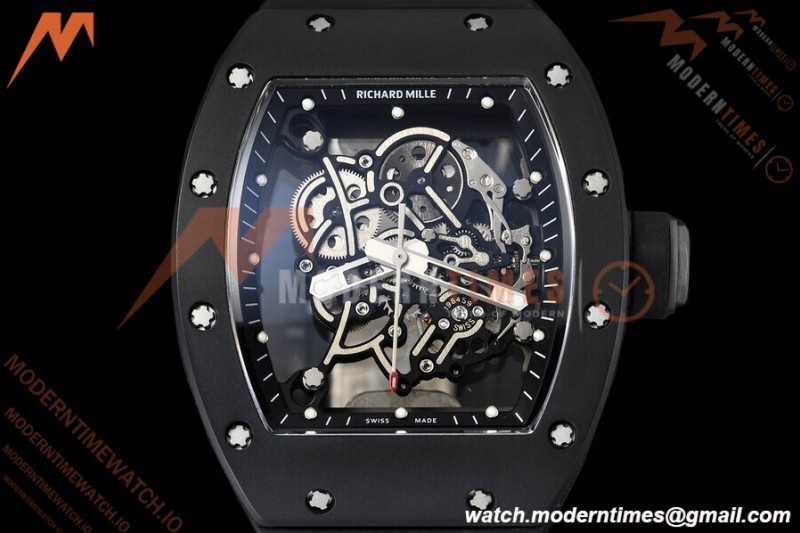 Richard Mille - RM055 Bubba Watson Black CER/RU Black Skeleton RMF RMUL2