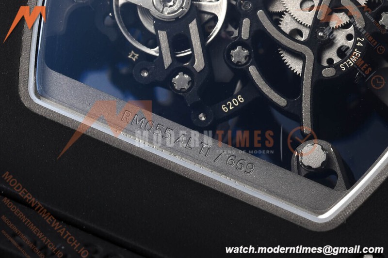 Richard Mille - RM055 Bubba Watson Black CER/RU Black Skeleton RMF RMUL2