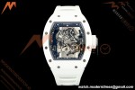 Richard Mille - RM055 Bubba Watson White Ceramic Wht/RU Skeleton ZF RMUL2 | 리차드 밀 - RM055 버바 왓슨 화이트 세라믹 화이트/RU 스켈레톤 ZF RMUL2