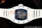 Richard Mille - RM055 Bubba Watson White Ceramic Wht/RU Skeleton ZF RMUL2 | 리차드 밀 - RM055 버바 왓슨 화이트 세라믹 화이트/RU 스켈레톤 ZF RMUL2