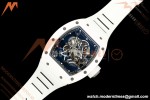 Richard Mille - RM055 Bubba Watson White Ceramic Wht/RU Skeleton ZF RMUL2 | 리차드 밀 - RM055 버바 왓슨 화이트 세라믹 화이트/RU 스켈레톤 ZF RMUL2