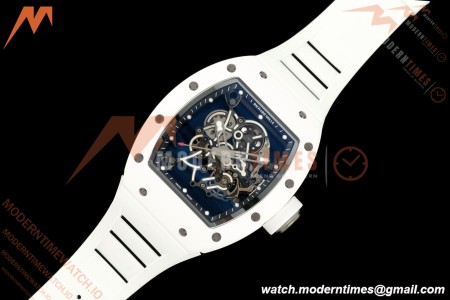 Richard Mille - RM055 Bubba Watson White Ceramic Wht/RU Skeleton ZF RMUL2