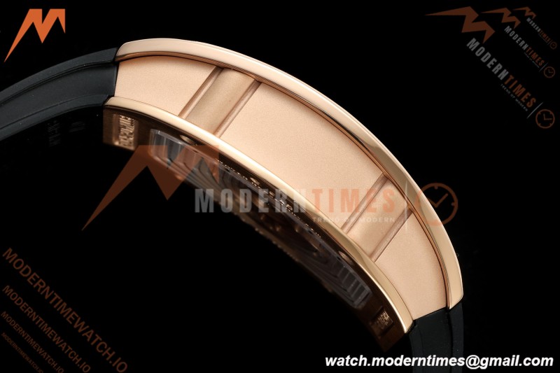 Richard Mille - RM07-01 Ladies Rose Gold Diamond BLK/RU Black Lips ZF Asian CRMA2