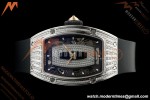 Richard Mille - RM07-01 Ladies Stainless Steel Diamond BLK/RU Black Lips ZF Asian CRMA2