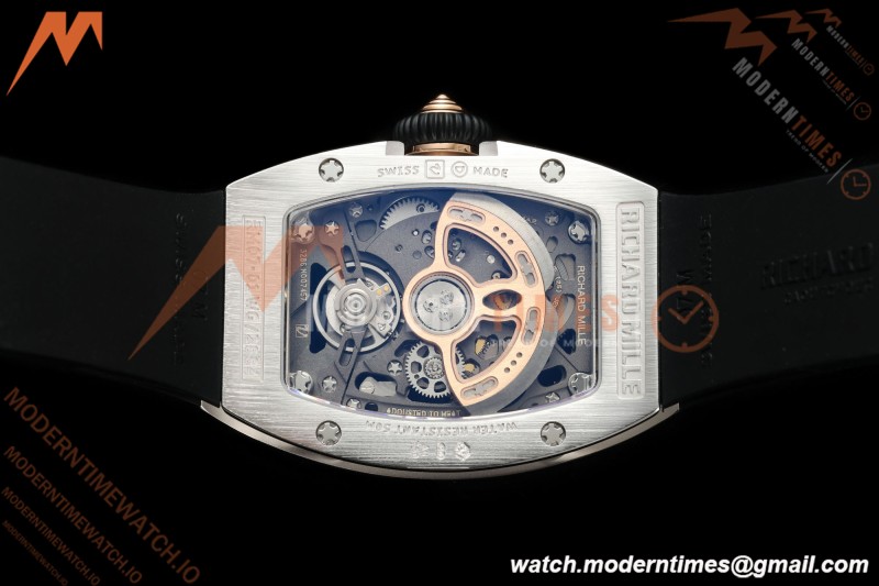 Richard Mille - RM07-01 Ladies Stainless Steel Diamond BLK/RU Black Lips ZF Asian CRMA2