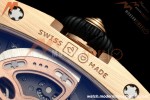 Richard Mille - RM07-01 Damen Roségold Diamant WHT/RU Rote Lippen ZF Asiatisch CRMA2 | 리차드 밀 - RM07-01 레이디스 로즈 골드 다이아몬드 화이트/러시안블루 레드 립스 ZF 아시안 CRMA2