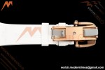Richard Mille - RM07-01 Damen Roségold Diamant WHT/RU Rote Lippen ZF Asiatisch CRMA2 | 리차드 밀 - RM07-01 레이디스 로즈 골드 다이아몬드 화이트/러시안블루 레드 립스 ZF 아시안 CRMA2