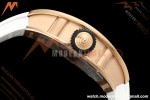 Richard Mille - RM07-01 Damen Roségold Diamant WHT/RU Rote Lippen ZF Asiatisch CRMA2 | 리차드 밀 - RM07-01 레이디스 로즈 골드 다이아몬드 화이트/러시안블루 레드 립스 ZF 아시안 CRMA2