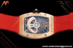 Richard Mille - RM07-01 Ladies Rose Gold Diamond RED/RU Red Lips ZF Asian CRMA2 | 리차드 밀 - RM07-01 레이디스 로즈 골드 다이아몬드 레드/RU 레드 립스 ZF 아시안 CRMA2
