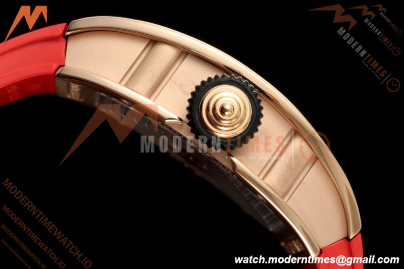 Richard Mille - RM07-01 Ladies Rose Gold Diamond RED/RU Red Lips ZF Asian CRMA2 | 리차드 밀 - RM07-01 레이디스 로즈 골드 다이아몬드 레드/RU 레드 립스 ZF 아시안 CRMA2