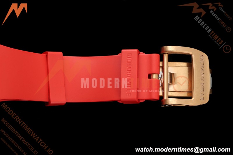 Richard Mille - RM07-01 Ladies Rose Gold Diamond RED/RU Red Lips ZF Asian CRMA2 | 리차드 밀 - RM07-01 레이디스 로즈 골드 다이아몬드 레드/RU 레드 립스 ZF 아시안 CRMA2