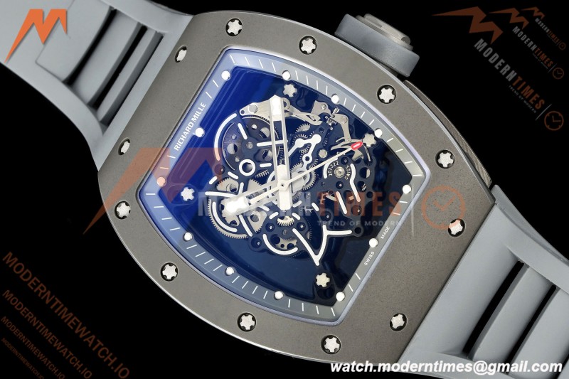 Richard Mille - RM055 Bubba Watson Boutique Grey CER/RU Grey Skeleton MLF RMUL2