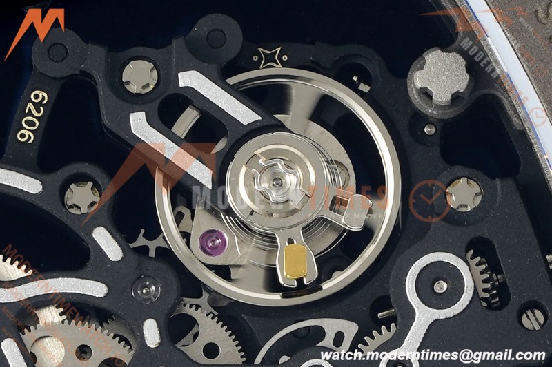 Richard Mille - RM055 Bubba Watson Boutique Grey CER/RU Grey Skeleton MLF RMUL2