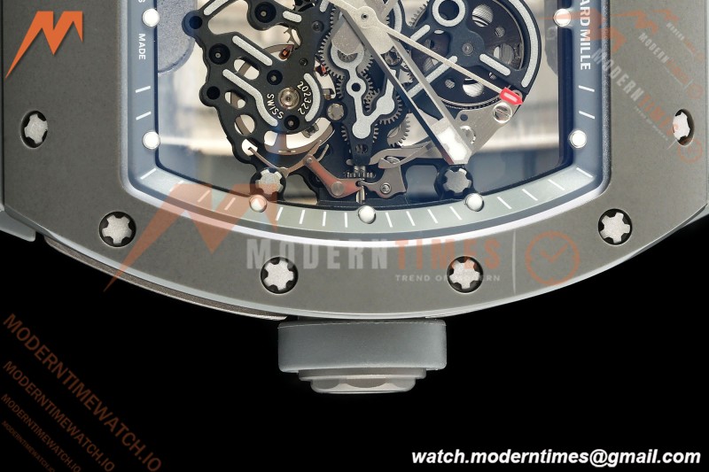 Richard Mille - RM055 Bubba Watson Boutique Grey CER/RU Grey Skeleton MLF RMUL2
