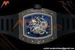 Richard Mille - RM055 Bubba Watson Black NTPT/RU Blk/Red/Wht Rehaut Skeleton KVF RMUL2