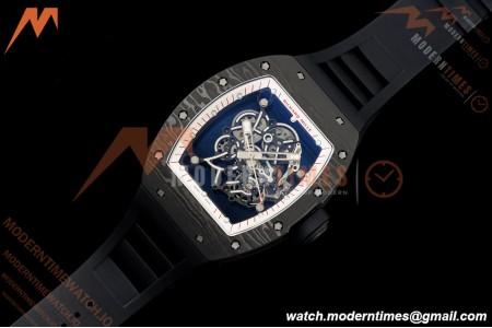 Richard Mille - RM055 Bubba Watson Black NTPT/RU Blk/Red/Wht Rehaut Skeleton KVF RMUL2