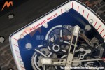 Richard Mille - RM055 Bubba Watson Black NTPT/RU Blk/Red/Wht Rehaut Skeleton KVF RMUL2