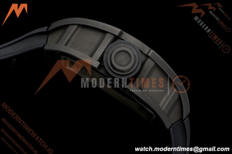 Richard Mille - RM055 Bubba Watson Black NTPT/RU Blk/Red/Wht Rehaut Skeleton KVF RMUL2