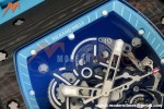 Richard Mille - RM055 Bubba Watson Black NTPT/RU Blu/Blu Rehaut Skeleton KVF RMUL2 | 리차드 밀 - RM055 버바 왓슨 블랙 NTPT/RU 블루/블루 르호 스켈레톤 KVF RMUL2
