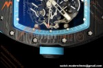 Richard Mille - RM055 Bubba Watson Black NTPT/RU Blu/Blu Rehaut Skeleton KVF RMUL2 | 리차드 밀 - RM055 버바 왓슨 블랙 NTPT/RU 블루/블루 르호 스켈레톤 KVF RMUL2