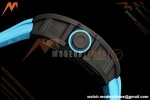 Richard Mille - RM055 Bubba Watson Black NTPT/RU Blu/Blu Rehaut Skeleton KVF RMUL2 | 리차드 밀 - RM055 버바 왓슨 블랙 NTPT/RU 블루/블루 르호 스켈레톤 KVF RMUL2