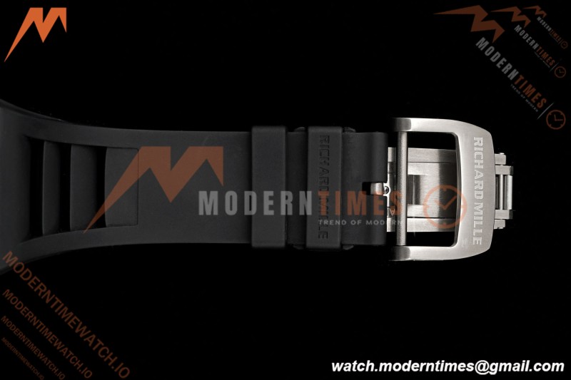 Richard Mille - RM055 Bubba Watson Black NTPT/RU Blk/Red/Blk Rehaut Skeleton KVF RMUL2