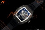 Richard Mille - RM055 Bubba Watson Black NTPT/RU Blk/Blk/Wht Rehaut Skeleton KVF RMUL2 | 리차드 밀 - RM055 버바 왓슨 블랙 NTPT/RU 블랙/블랙/화이트 르호 스켈레톤 KVF RMUL2