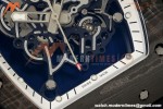 Richard Mille - RM055 Bubba Watson Black NTPT/RU Blk/Blk/Wht Rehaut Skeleton KVF RMUL2 | 리차드 밀 - RM055 버바 왓슨 블랙 NTPT/RU 블랙/블랙/화이트 르호 스켈레톤 KVF RMUL2