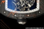 Richard Mille - RM055 Bubba Watson Black NTPT/RU Blk/Blk/Wht Rehaut Skeleton KVF RMUL2 | 리차드 밀 - RM055 버바 왓슨 블랙 NTPT/RU 블랙/블랙/화이트 르호 스켈레톤 KVF RMUL2
