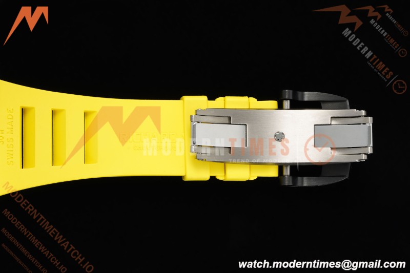 Richard Mille - RM035 Rafael Nadal Americas Limited CER/VRU Yelw/Yelw/Blk Skeleton KVF RMUL1 | 리차드 밀 - RM035 라파엘 나달 아메리카스 리미티드 CER/VRU 옐로우/옐로우/블랙 스켈레톤 KVF RMUL1