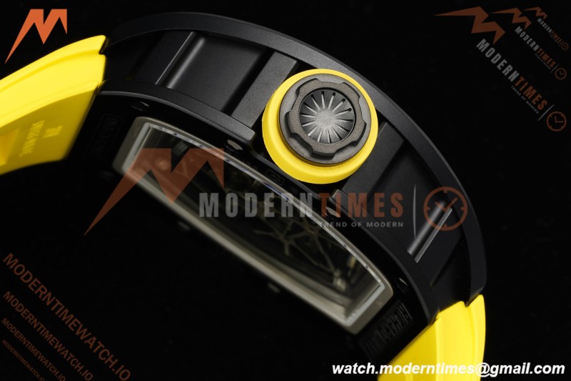 Richard Mille - RM035 Rafael Nadal Americas Limited CER/VRU Yelw/Yelw/Blk Skeleton KVF RMUL1 | 리차드 밀 - RM035 라파엘 나달 아메리카스 리미티드 CER/VRU 옐로우/옐로우/블랙 스켈레톤 KVF RMUL1