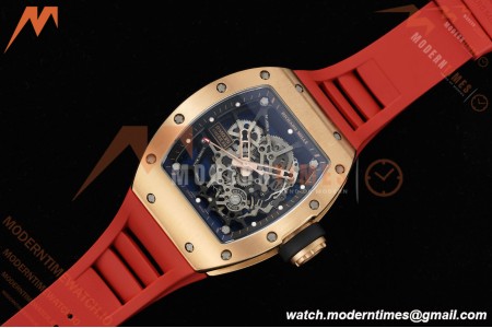 Richard Mille - RM035 Rafael Nadal Americas Limited CER/VRU RG/Red/Blk Skeleton KVF RMUL1 | 리차드 밀 - RM035 라파엘 나달 아메리카스 리미티드 CER/VRU RG/레드/블랙 스켈레톤 KVF RMUL1