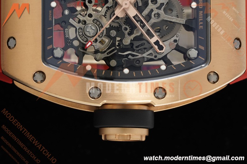 Richard Mille - RM035 Rafael Nadal Americas Limited CER/VRU RG/Red/Blk Skeleton KVF RMUL1