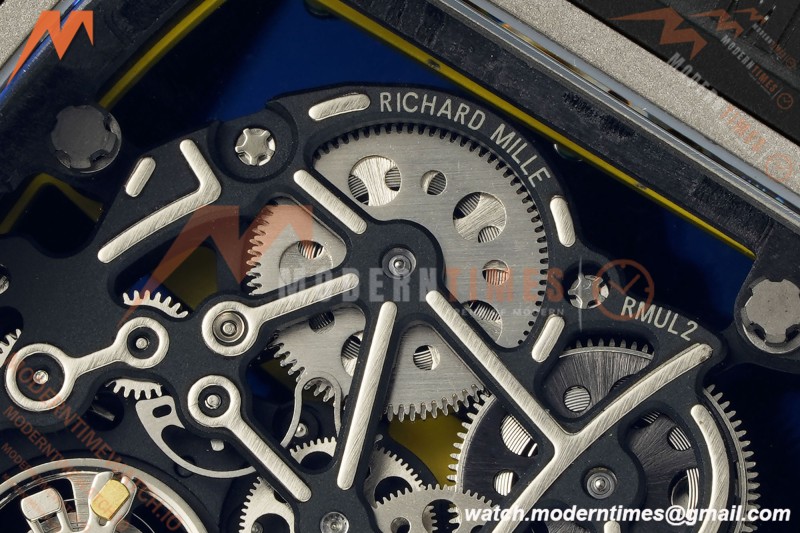 Richard Mille - RM061 Yohan Blake Black Ceramic Grn/Yelw Skeleton APSF RMUL2
