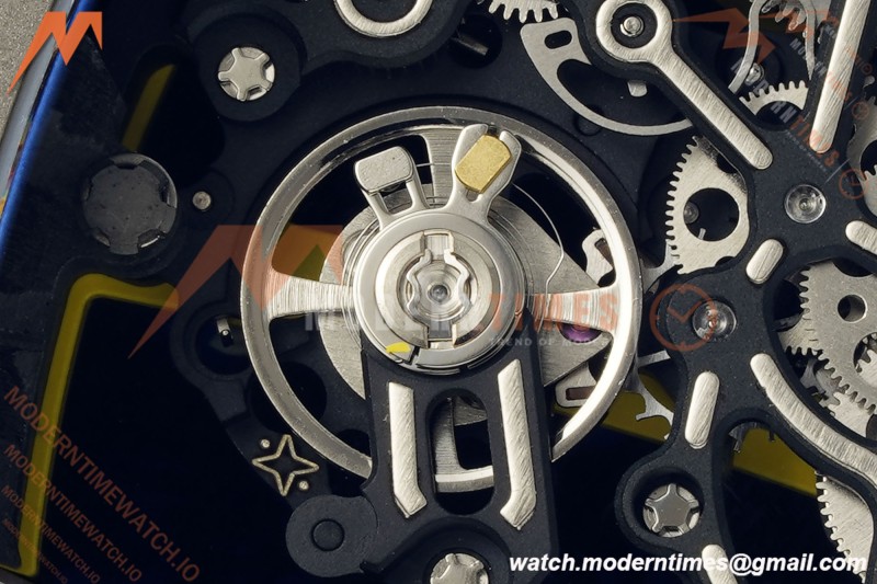 Richard Mille - RM061 Yohan Blake Black Ceramic Grn/Yelw Skeleton APSF RMUL2