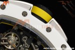 Richard Mille - RM061 Yohan Blake White Ceramic Wht/Grn/Yelw Skeleton APSF RMUL2