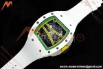 Richard Mille - RM061 Yohan Blake White Ceramic Wht/Grn/Yelw Skeleton APSF RMUL2