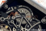 Richard Mille - RM055 Bubba Watson White CER/RU Wht/Blk Rehaut Skeleton APSF V2 RMUL2