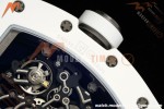 Richard Mille - RM055 Bubba Watson White CER/RU Wht/Blk Rehaut Skeleton APSF V2 RMUL2