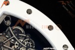 Richard Mille - RM055 Bubba Watson White CER/RU Wht/Blk Rehaut Skeleton APSF V2 RMUL2