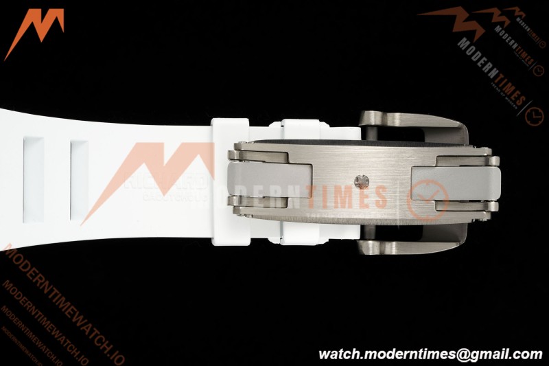 Richard Mille - RM055 Bubba Watson White CER/RU Wht/Blk Rehaut Skeleton APSF V2 RMUL2