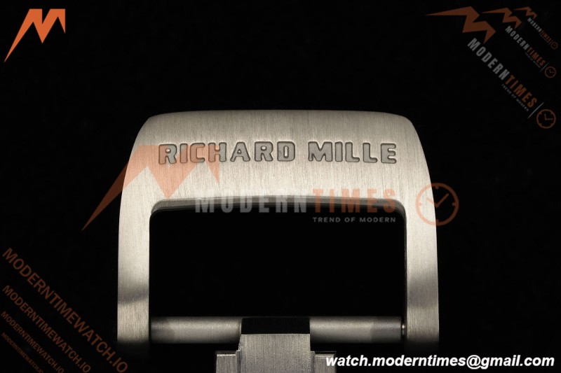 Richard Mille - RM055 Bubba Watson White CER/RU Wht/Blk Rehaut Skeleton APSF V2 RMUL2
