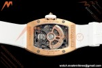 Richard Mille - RM07-01 Rose Gold Snow Set Diamond Wht/RU White Mop ZF Asian CRMA2