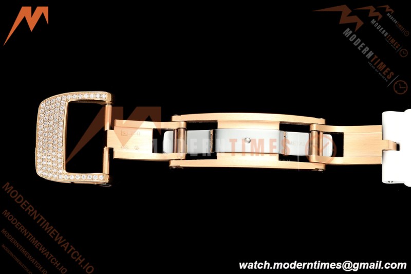 Richard Mille - RM07-01 Rose Gold Snow Set Diamond Wht/RU Red Lips ZF Asian CRMA2
