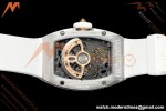 Richard Mille - RM07-01 Snow Set Diamond Crested Wht/RU White Mop ZF Asian CRMA2